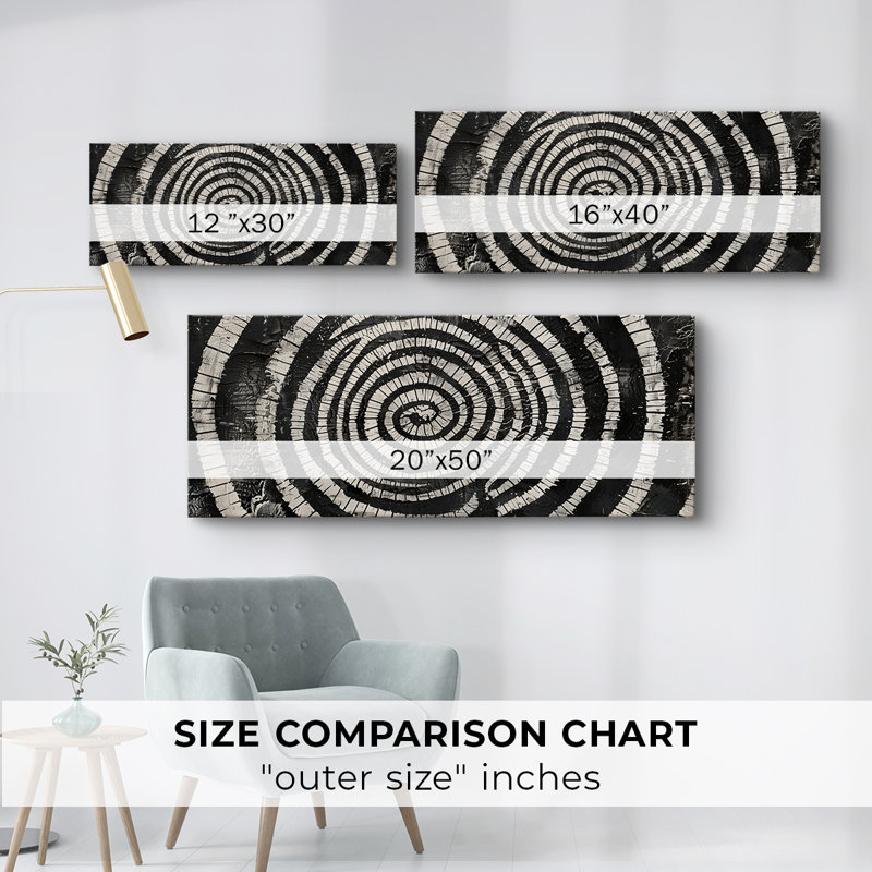 Abstract Series 2 #XXX-Wide Gallery Wrapped Canvas, 16" H x 40" W