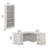 Raker 2 Piece Computer Desk Office Set-562145316