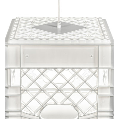 Jovawn 1 - Light White Square/Rectangle Pendant