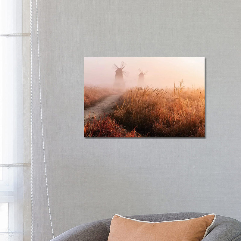 Morning Mist by Gwangseop Eom - Wrapped Canvas Print, 66.04 cm H x 45.72 cm W x 1.91 cm D