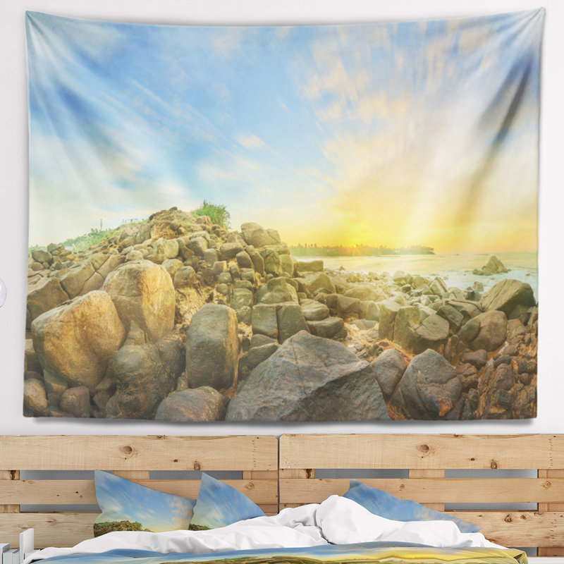 Polyester Tapestry, 50" H x 60" W