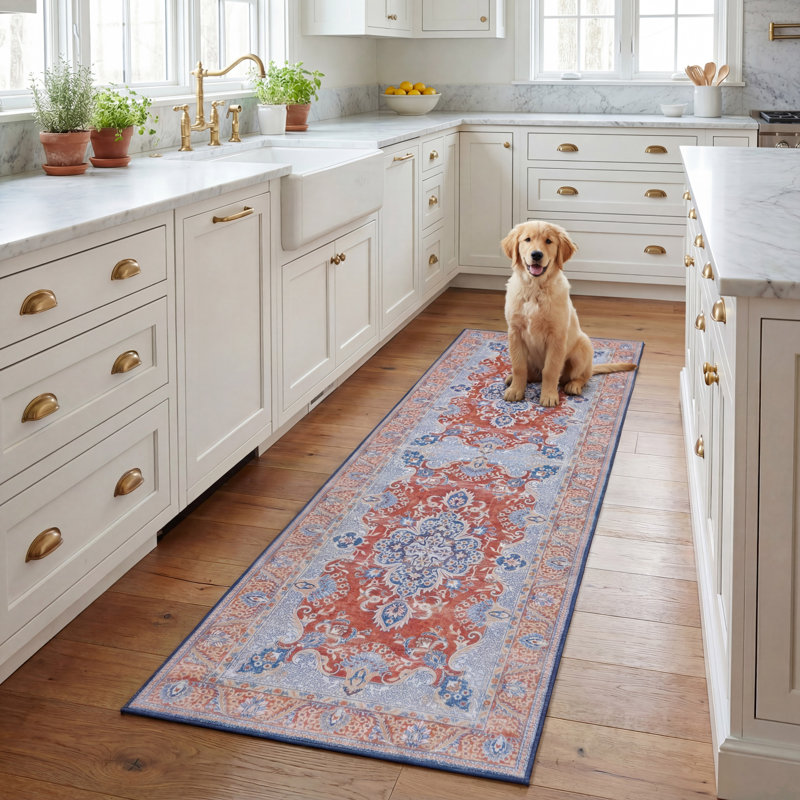 Tucson Performance Machine Washable Oriental Rug, Runner 2'6" x 8'