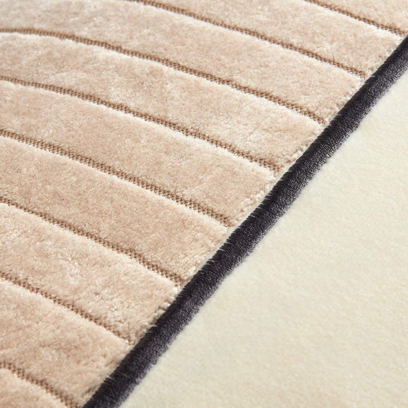 Rectangular Throw Cushion Cover, Beige