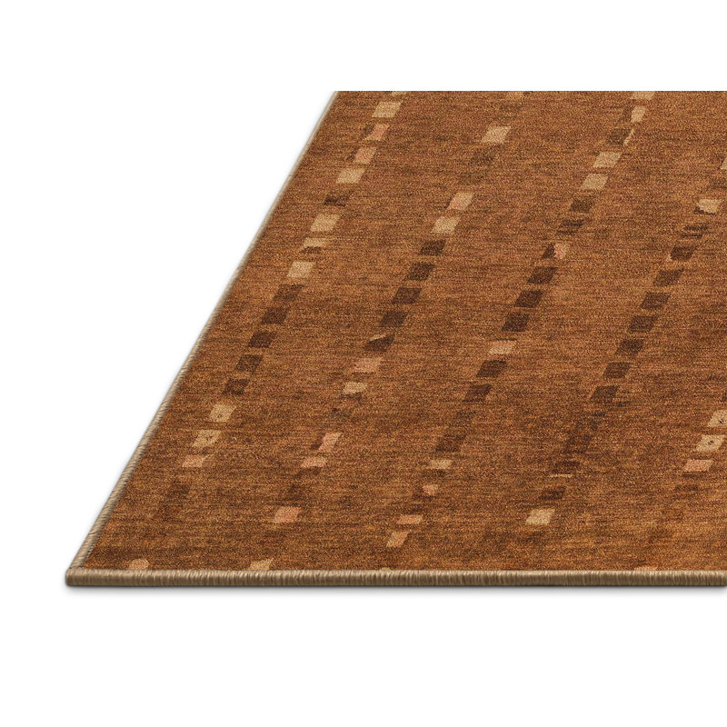 Abstract Indoor Rug, Rectangle 7' x 9'