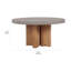 Java Outdoor Round Teak Dining Table-1954835075