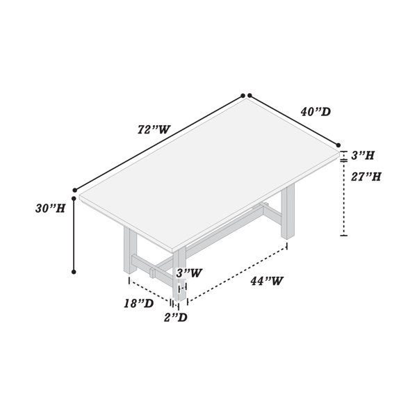 Dimensions du produit