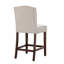 Tabouret de comptoir touffeté