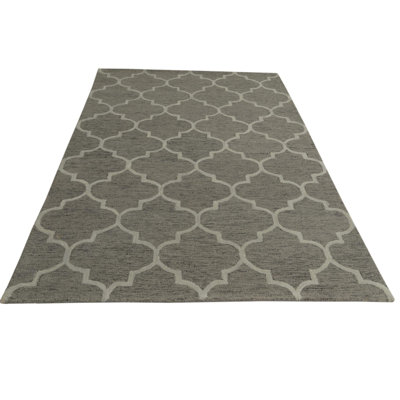 Tapis gris clair 5x8 Pineland