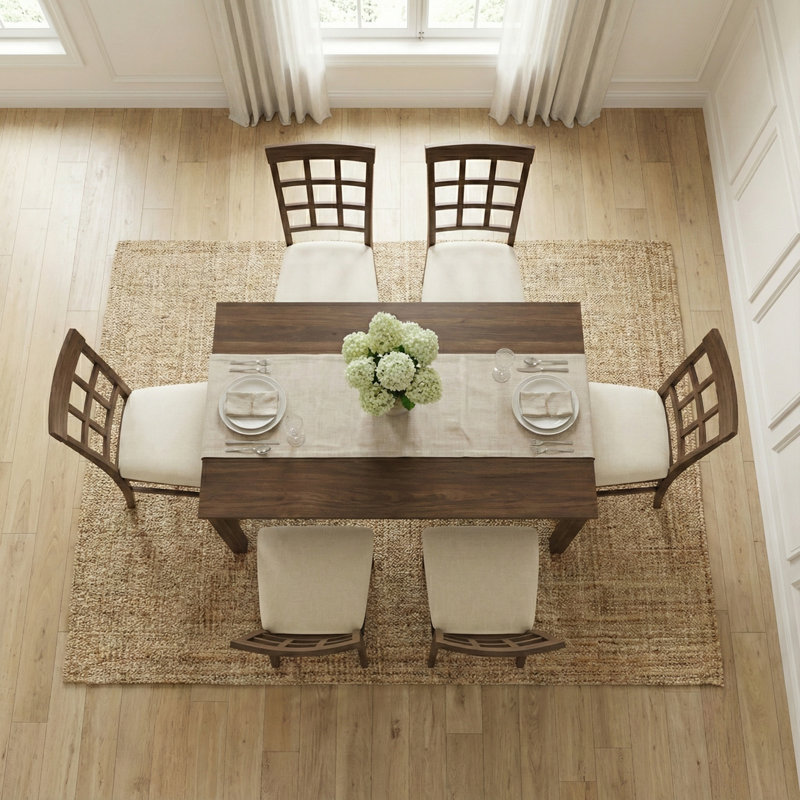 Islemade 6 - Person Dining Set