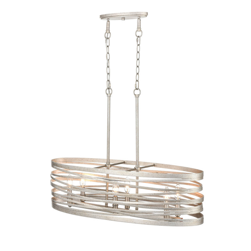Plafonnier lustre, Antique Nickel