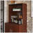 Library Hutch, Red finish