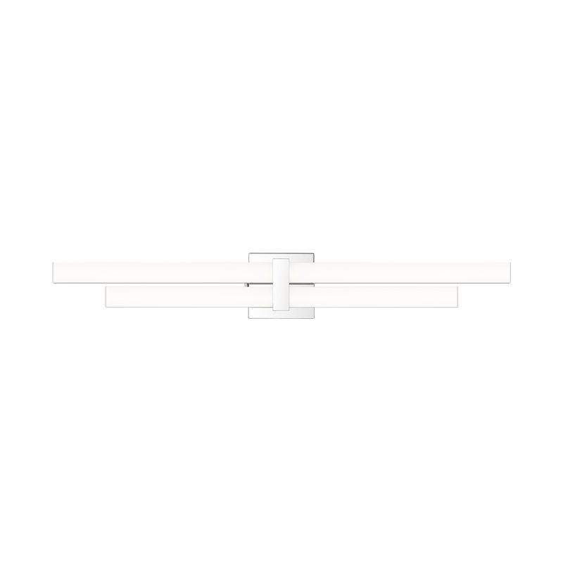 Brinli 2 - Light Dimmable LED Bath Bar, Chrome