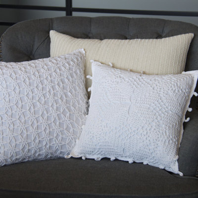 Cotton Reversible Pillow Cover