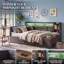 Smart Upholstered Storage Daybeds Upholstered Linen Daybed-134768303