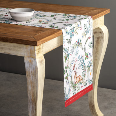 100% Cotton Christmas Table Runner