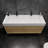Albizu 59" Wall-Mounted Double Bathroom Vanity-88999135