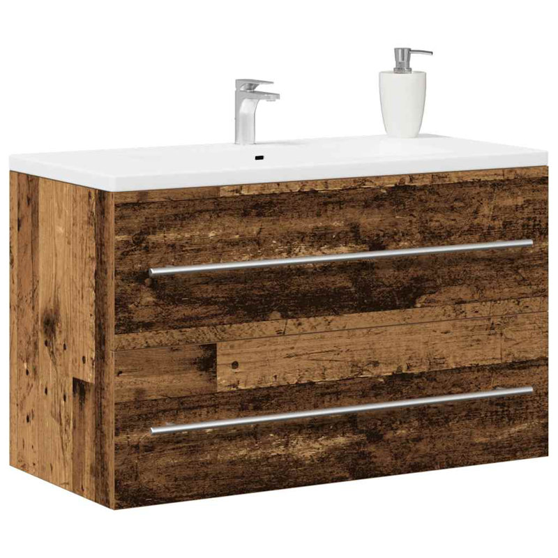Broek Under Sink Cabinet, Old Wood