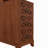End Table with 3 Drawers, Corner Table with 2 Open Shelves, Tall Side Table for Bedroom and Corner-1390244689