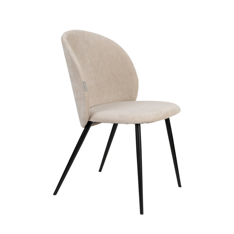 Dining Chair Upholstered Dining Chair, Beige