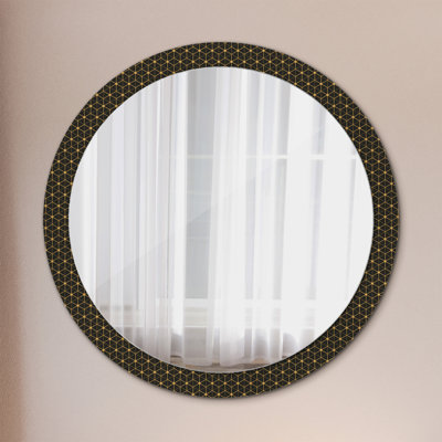 Huldar Glass Flat Wall Mirror