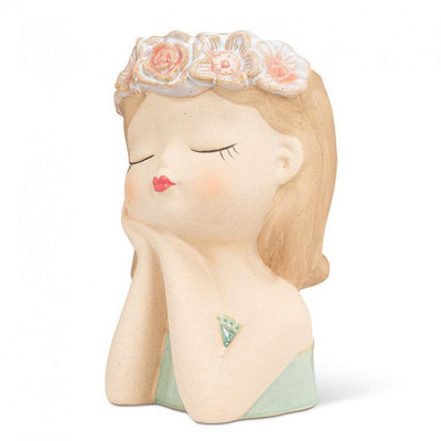 Vase Daydream Girl avec fleurs