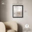 Décoration murale crème neutre sur toile crème par Art Remedy, cadre noir, 16 x 20-516751218-516751119