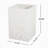 Handmade Rectangle Planter Box, 20''H, White