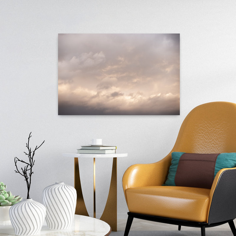 Art contemporain, paysage abstrait, paysage côtier, H 16 po x l 24 po
