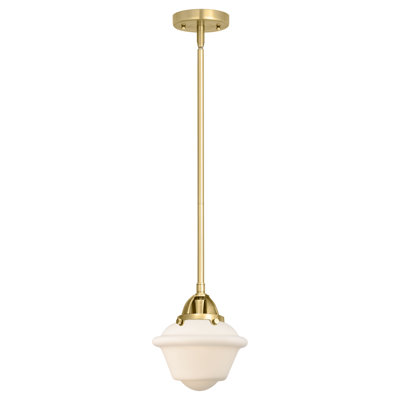 Mini-luminaire suspendu à 2 lumières 7,5 po - 1 lumière de 8 po Nouveau - ampoule non incluse - abat-jour Grourke