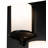 Octavia Steel Flush Mounted Sconce