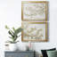 «Neutral Cherry Blossom Composition I», ensemble de 2 peintures encadrées-2114580470-2114580471
