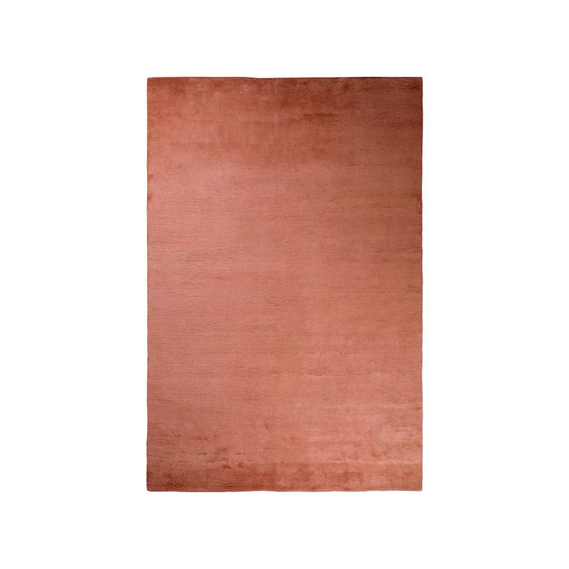 Textured Mohair Rosewood Area Rug, Rectangle 8' x 10'