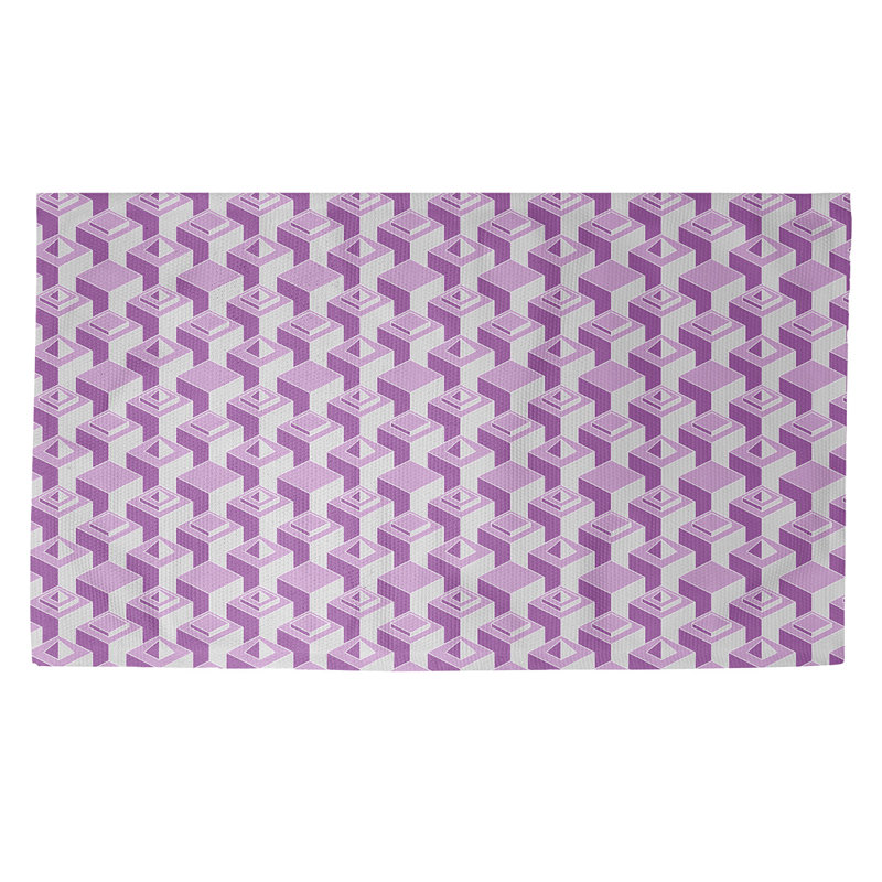 Jordao Geometric Indoor Rug, Rectangle 5' x 7'