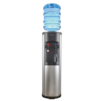 FRIGIDAIRE Stainless Steel Water Cooler/Dispenser, Hot and Cold Water with Child Safety Lock