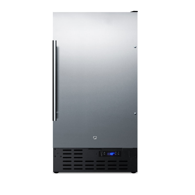 2.7 Cubic Feet Frost-Free Undercounter Upright Freezer, Stainless Steel