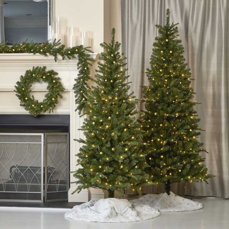 Dakota Pine Artificial Tree, 230 Dual LED Lights w/9 Functions, 6'