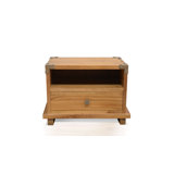 Kobe 1 - Drawer Solid Wood Nightstand