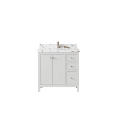 Meuble-lavabo simple avec plateau Chicago 36