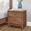 Table de chevet violette