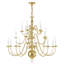 Lustre à niveaux 22 lumières Benedetto-443755529
