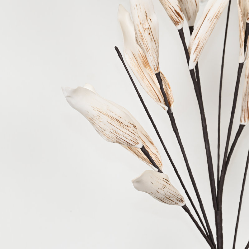 40 po, branche artificielle incurvée pour remplissage de vase, fermetures à longue tige de jardin, bouquet de fleurs en vrac pour fête de mariage