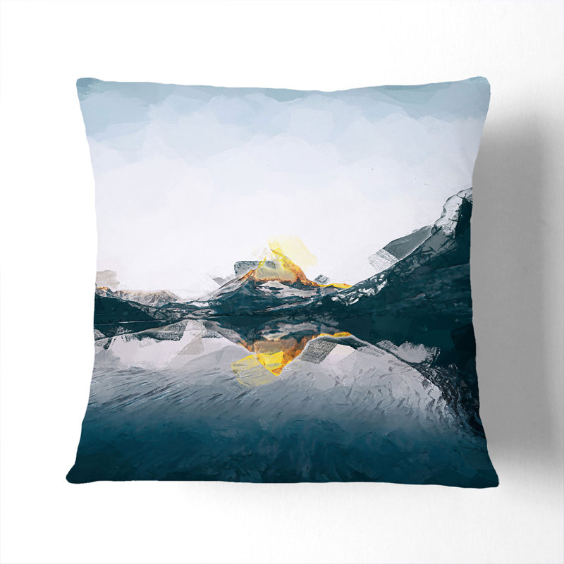 Square Cushion, 40cm H x 40cm W x 15cm D, White