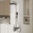 4-In-1 Shower System With LED Temperature Display And Ceramic Valve