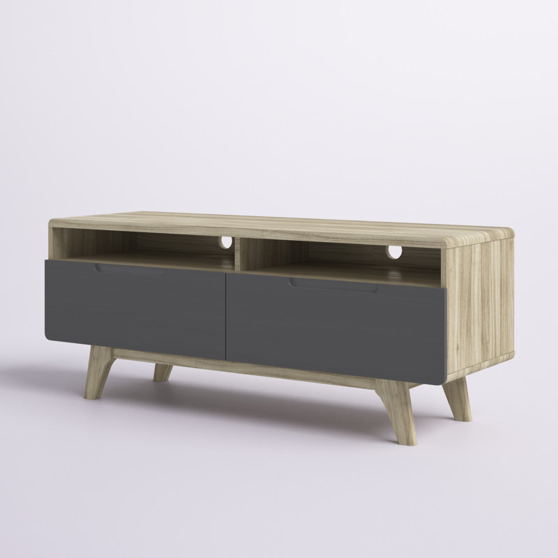 Meuble télé 47 po Origin, Naturel / gris
