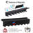 Keychain Wall Mount, Magnetic Key Hook And Mail Organizing Tray, Black