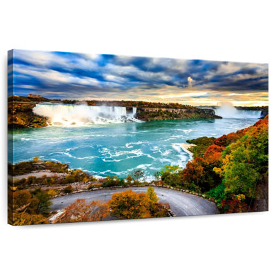 Alvord Niagara Falls In Autumn