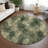 Machine Washable Indoor/Outdoor Chantille ACN2424 Abstract Rug-1157631191