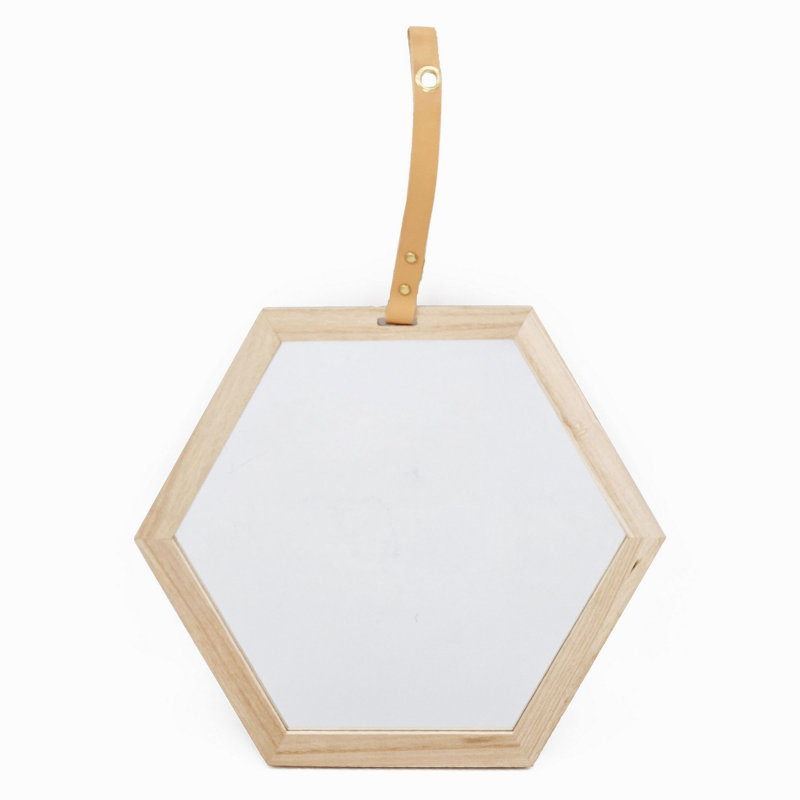 Miroir hexagonal Harlan, 16 po x 14 po