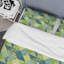Ensemble de housse de couette Green Abstract Patchwork-1256383091