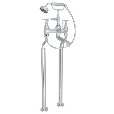 Deco Floor Mount Tub Filler